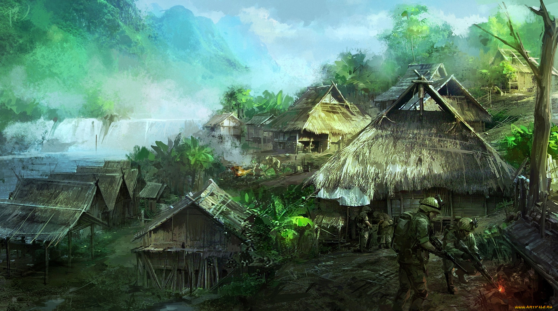 Jungle village